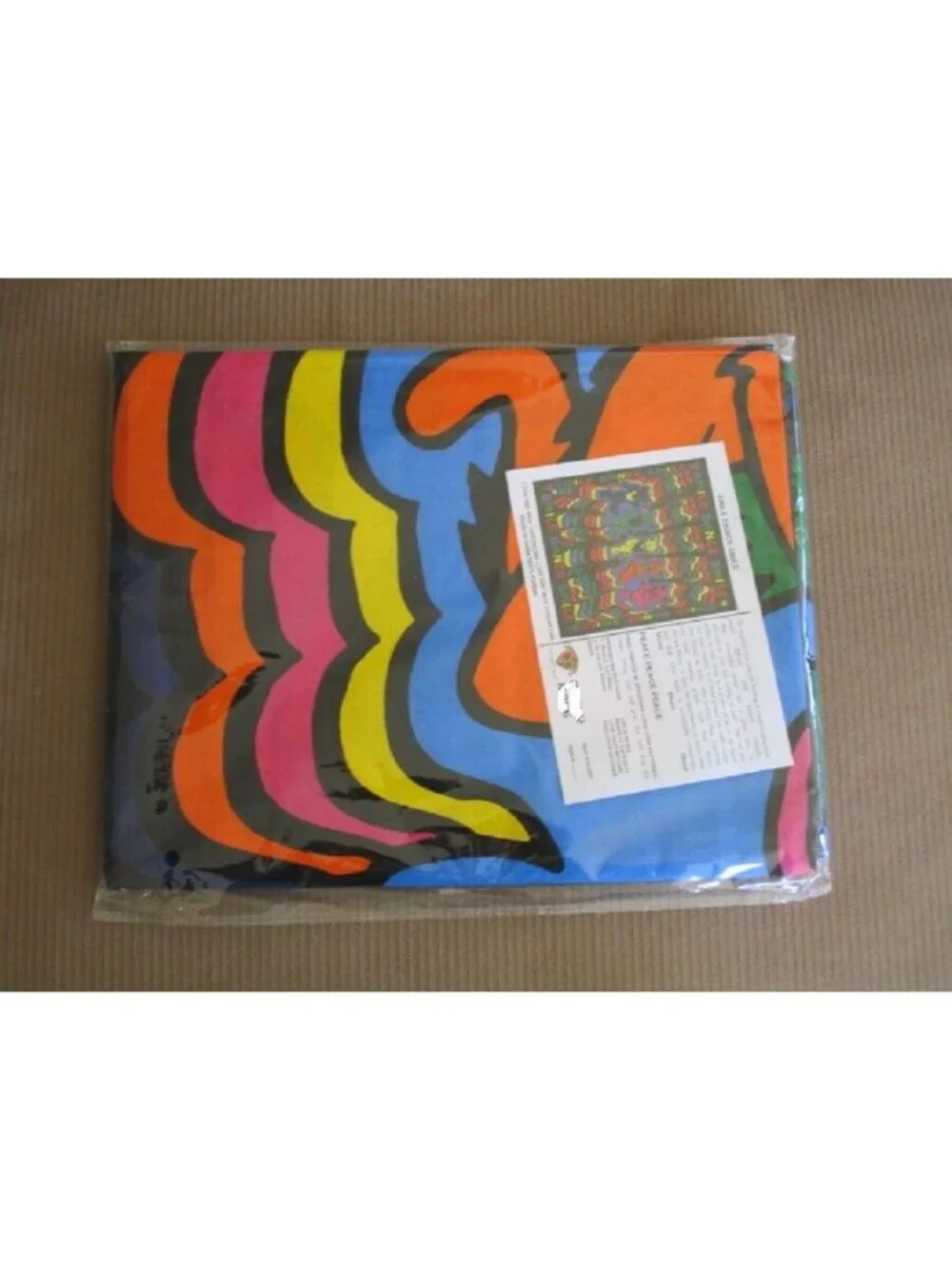 New Grateful Dead Smile & Dance Dancing Bears Wall Decor Gift Tapestry 86x54 NIP